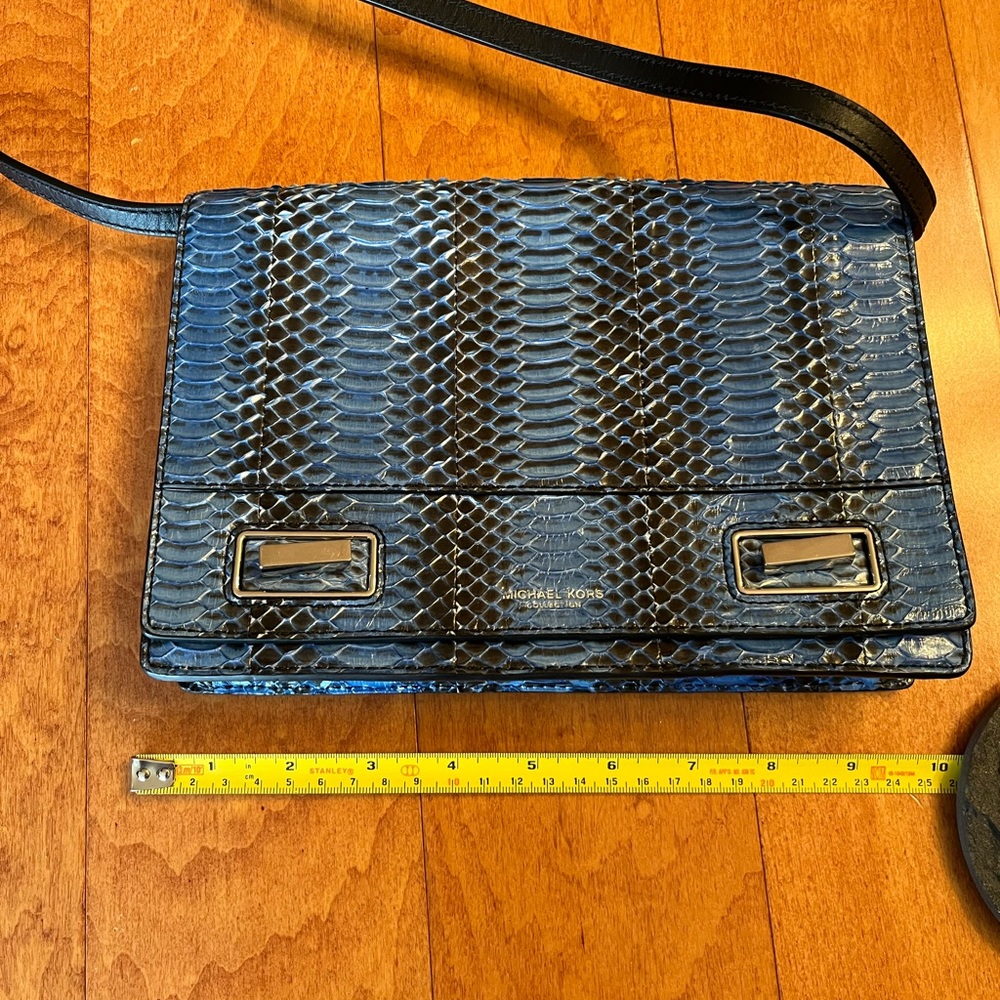 Michael Kors Collection snakeskin handbag